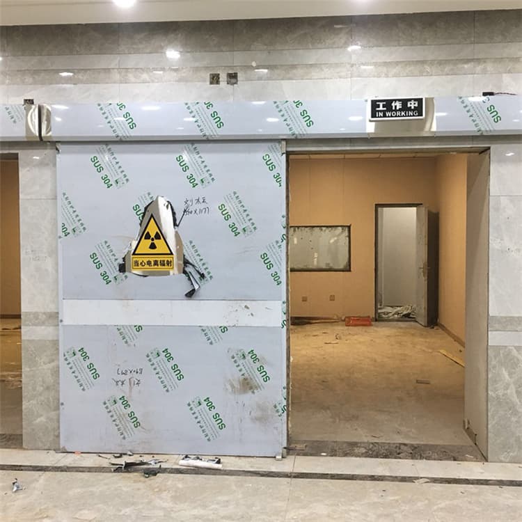 河源双扇电动防护铅门